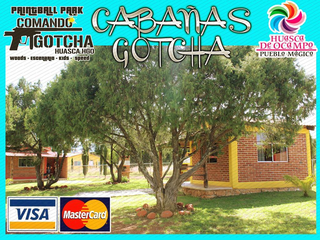 Cabanas Gotcha Huasca 호텔 우아스카 데 오캄포 외부 사진