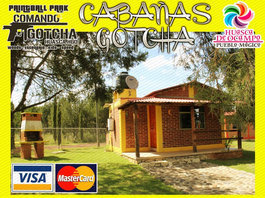 Cabanas Gotcha Huasca 호텔 우아스카 데 오캄포 외부 사진